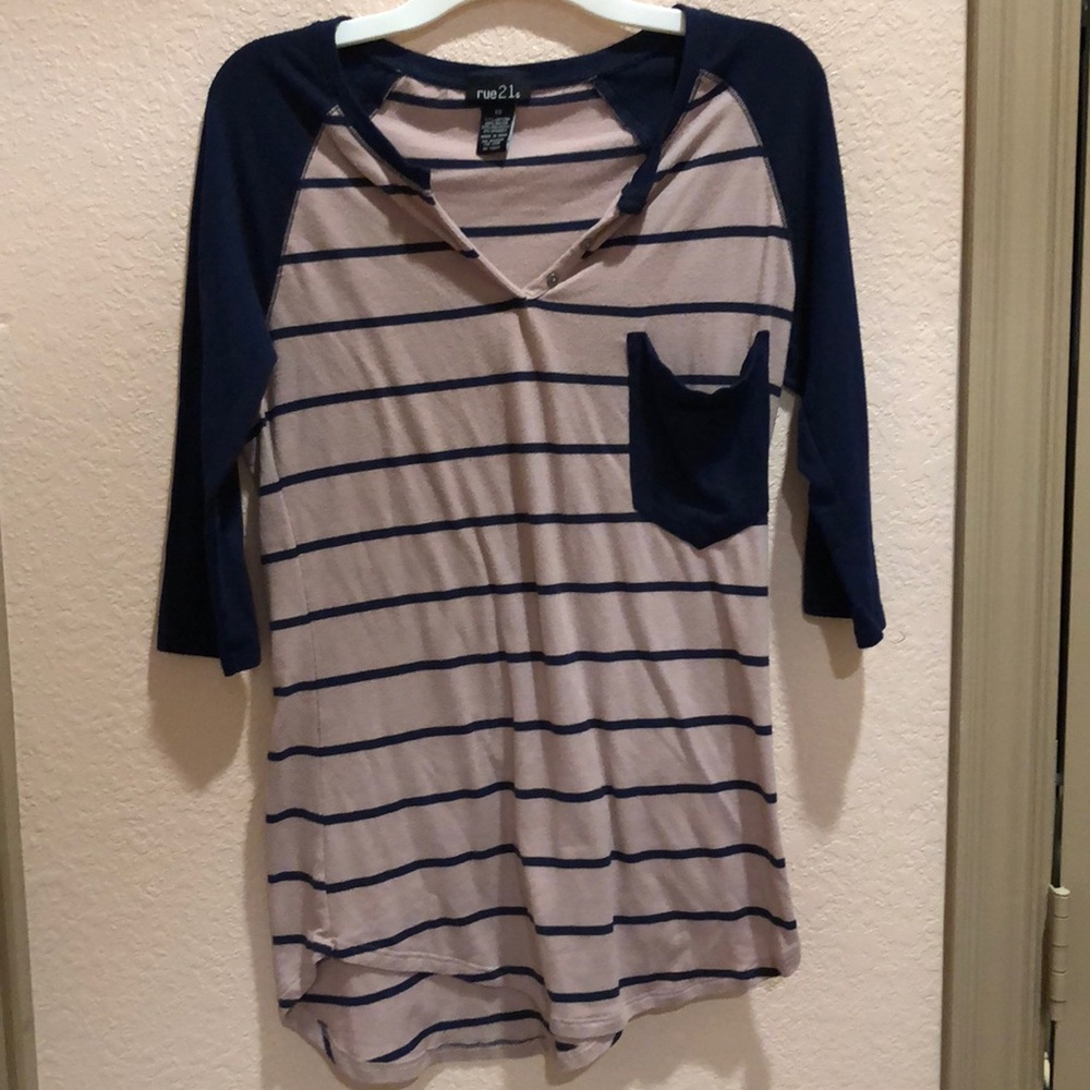 Striped long sleeve